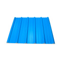 Indon RAL1014 850*1800 color coated steel prices corrugated plate galvanized sheet paint film 15/5